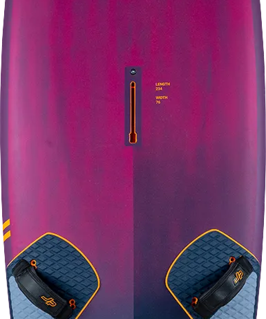 JP Australia 2024 Super Sport Wood PRO performance freeride board for high-speed windsurfing with exceptional control and maneuverability.