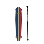 Hamboards Logger & SS Pro Skate Pole Kit - HST Carving Trucks, 83mm Wheels, Adjustable Street Sweeper PRO, Durable Handle & Poi Pounder Tip