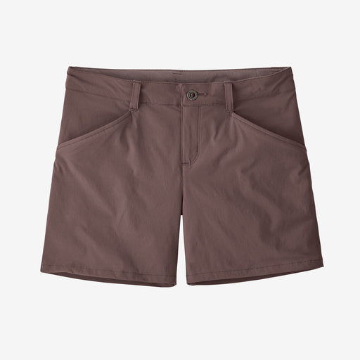 Patagonia Women's Quandry Shorts 5" - Stretchy Nylon/Spandex Fabric, DWR Finish, Belt Loops, Pockets, Gusseted, 5 oz, Vietnam-made