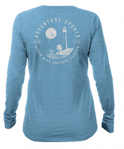 "Anetik Breeze Miami Women's Tech Tee for Adventure Sports - Breathable, Performance Sun Shirt for Extreme Climates