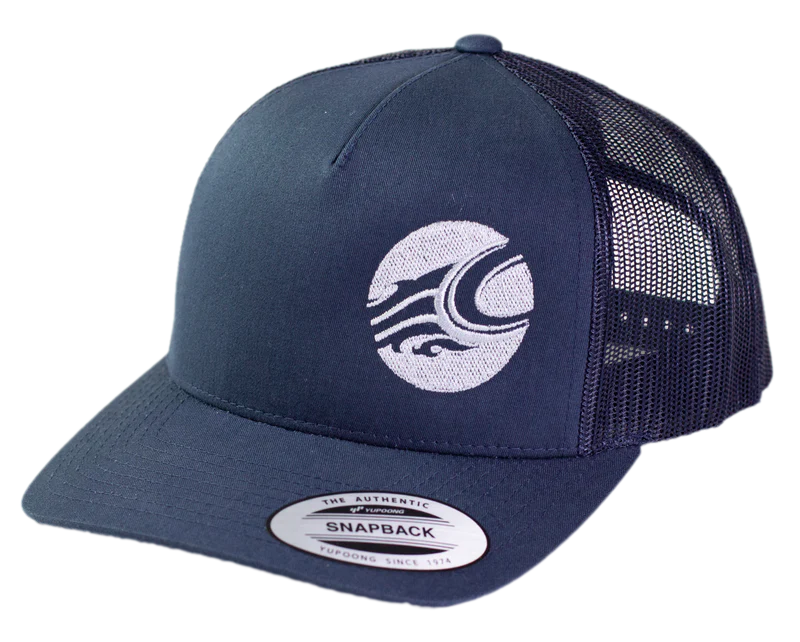 Cabrinha Logo Trucker Cap Snapback Navy – Adventure Sports USA