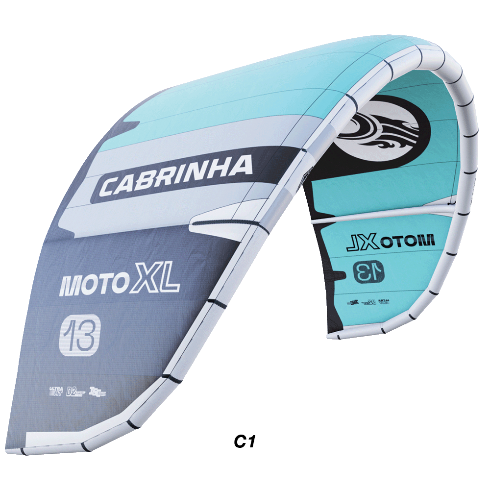 "2025 MOTO XL APEX kite, lightweight with powerful performance and fun feel, perfect for challenging winds. Handcrafted blend by Pat Goodman.