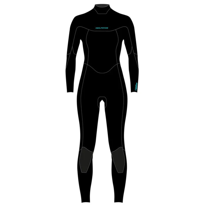 S 32 BZ Fullsuit C1, flexible and warm wetsuit design with super soft neoprene for enhanced comfort and thermal insulation.