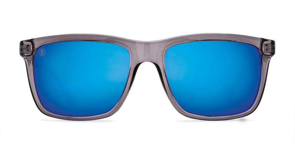 Kaenon Venice Polarized Sunglasses with Rectangular Frames, Lightweight Plastic Rims, and Wirecore Temples for Customized Fit