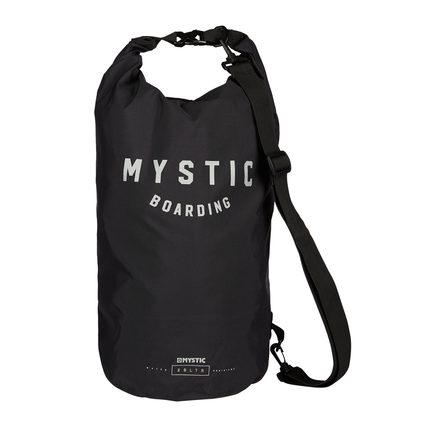Black Dry Bag with Water Resistant PVC/Polyester Material and Kross Buckle Closure - Fits Wetsuit and Poncho - Ideal for Water Activities