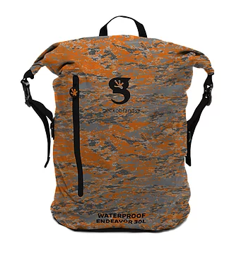 Gecko Waterproof Drawstring Backpack