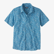 Patagonia Men's Go To Shirt, Lightweight Organic Cotton Blend, Button-Front Styling, Left-Chest Pocket, Shirttail Hem, 159g, Made in Vietnam