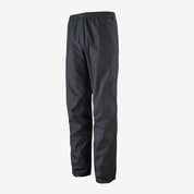 Patagonia Mens Torrentshell 3L Rain Pants in Black, Waterproof/Breathable, 100% Recycled Fabric, Fair Trade Certified™, 32½" Inseam