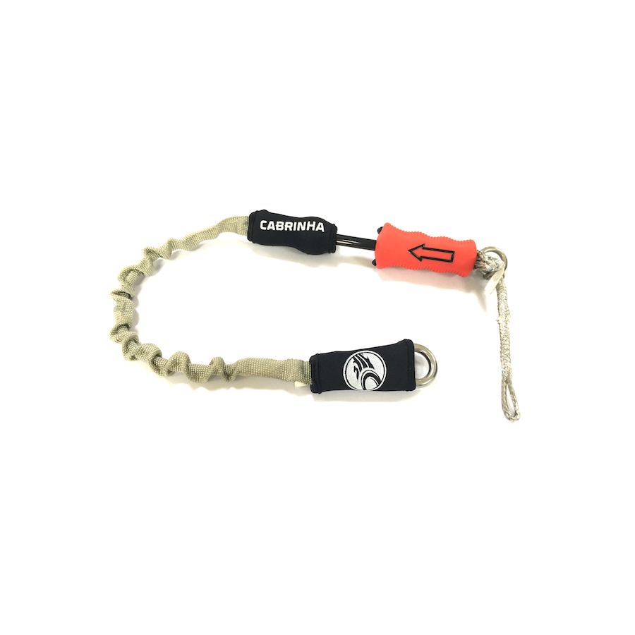 2020 Cabrinha Bypass Leash with Quick Release - Durable spare leash for kiteboarding