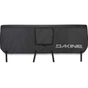 "Dakine Pickup Pad DLX in black, suitable for full-size tailgates, with tie-downs for up to seven bikes, ideal for easy bike transport