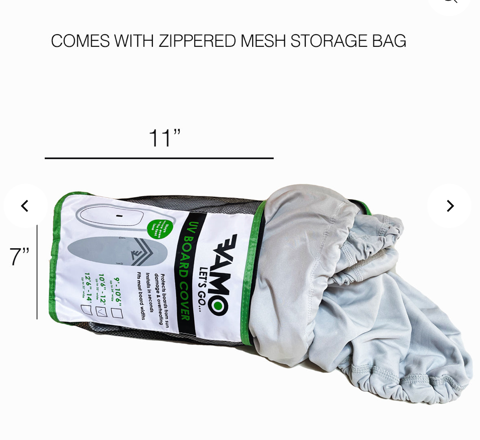 Vamo UV Board Cover 12'6-14'