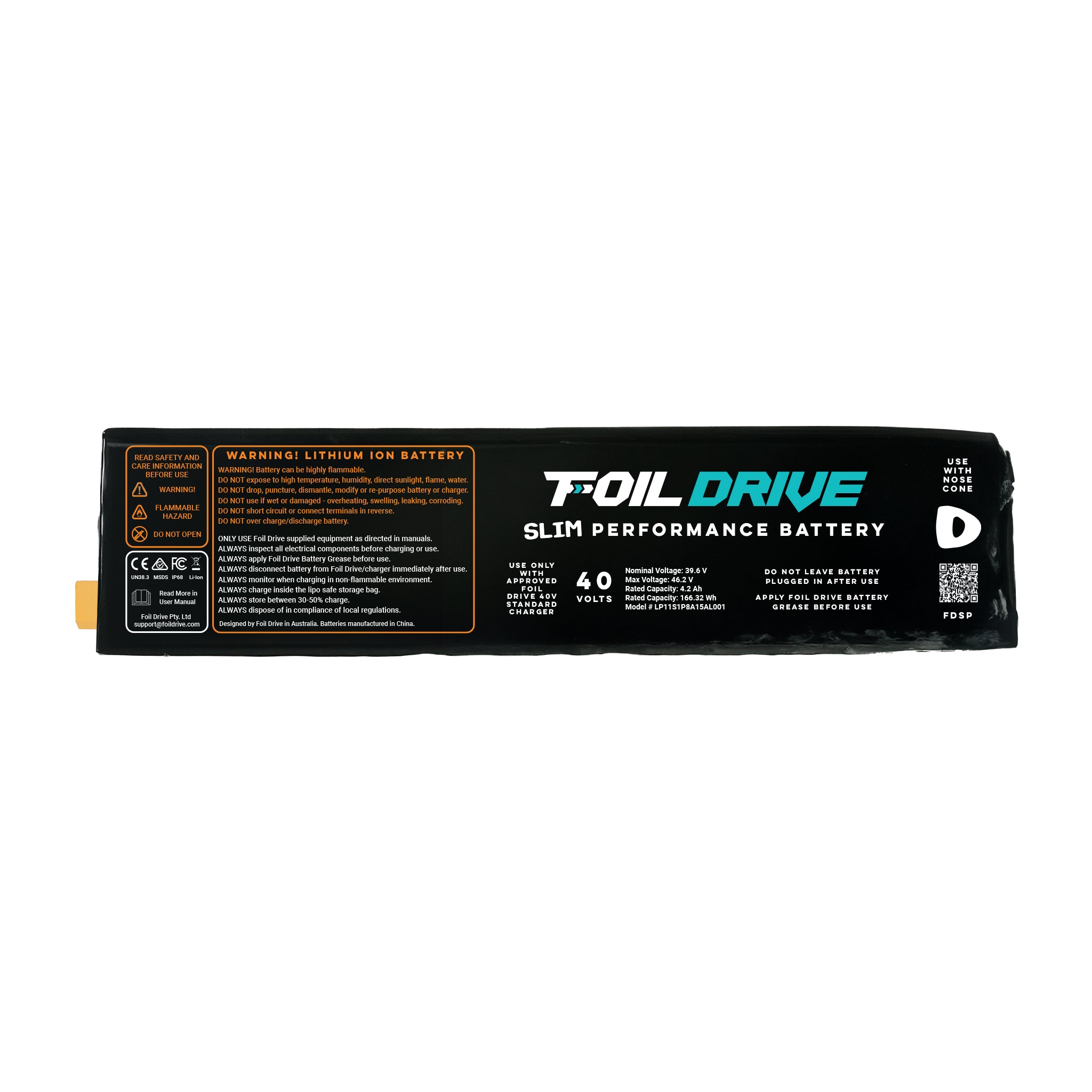 FOIL DRIVE SLIM PERFORMANCE BATTERY