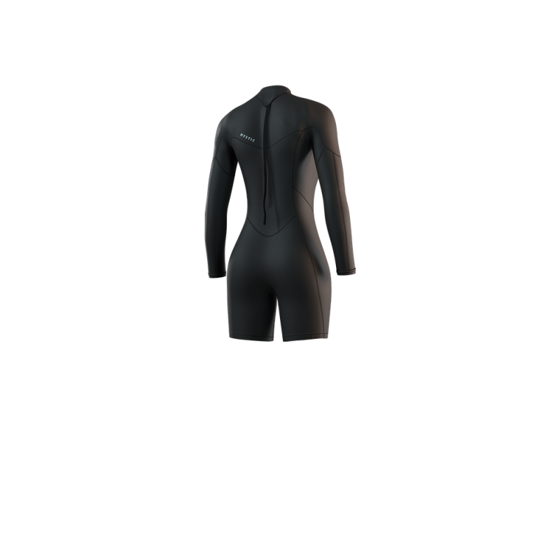 MYSTIC BRAND LONGARM SHORTY 3/2MM BZIP FLATLOCK WOMEN 2026 - 2027