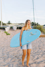 ANY DAY Mid Length Surfboard – Sky EPS
