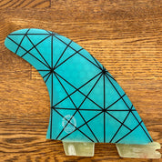BTS Collection FCS2 Aqua Line Thruster Fin – Medium or Large