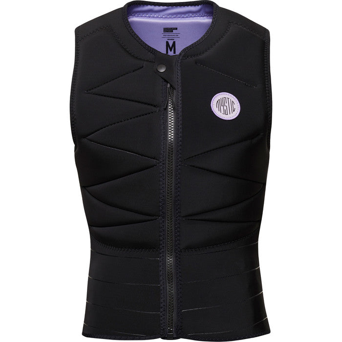 Women's Mystic Ruby Impact Vest with Front Zip, MX2 Neoprene and Clash Foam for CE Approved Protection