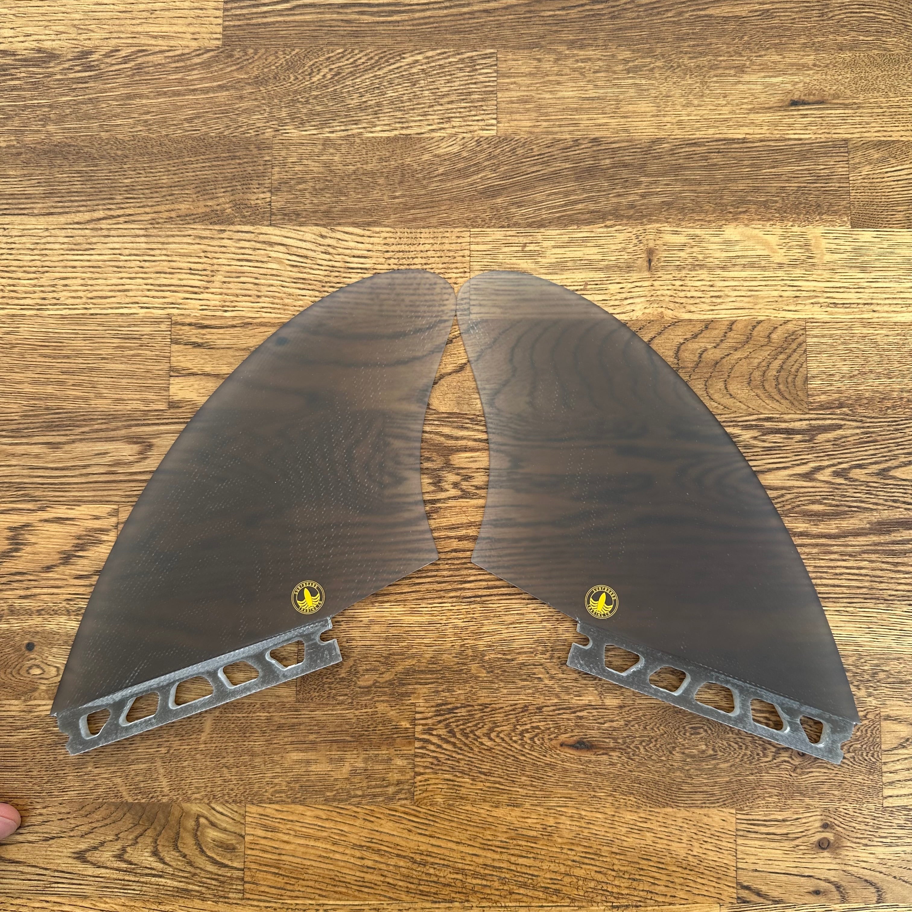 STCo. Future Keel Fins – Dark Sea Glass or Volan White