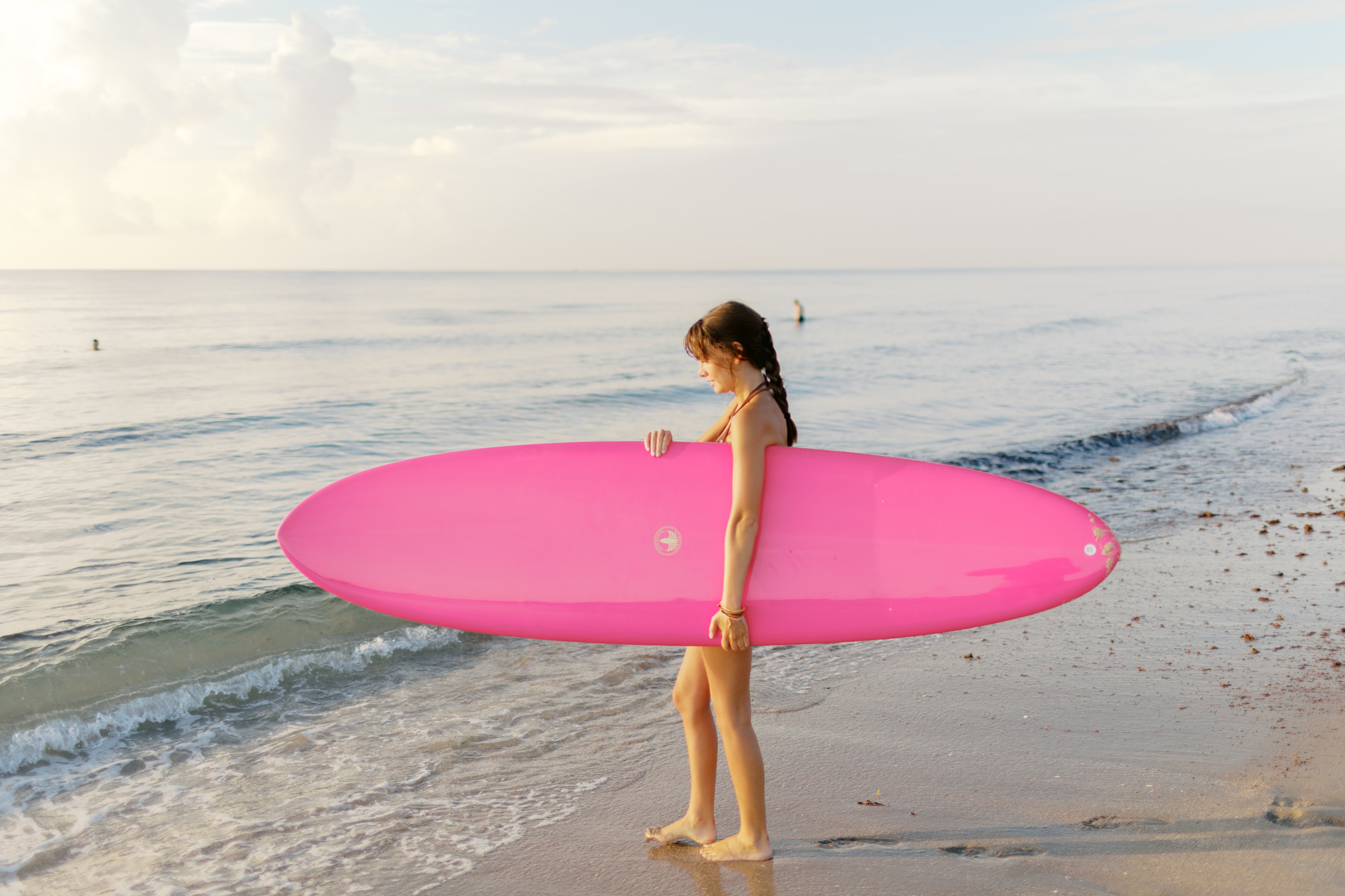 ANY DAY Mid Length Surfboard – Hot Pink EPS – Adventure Sports USA