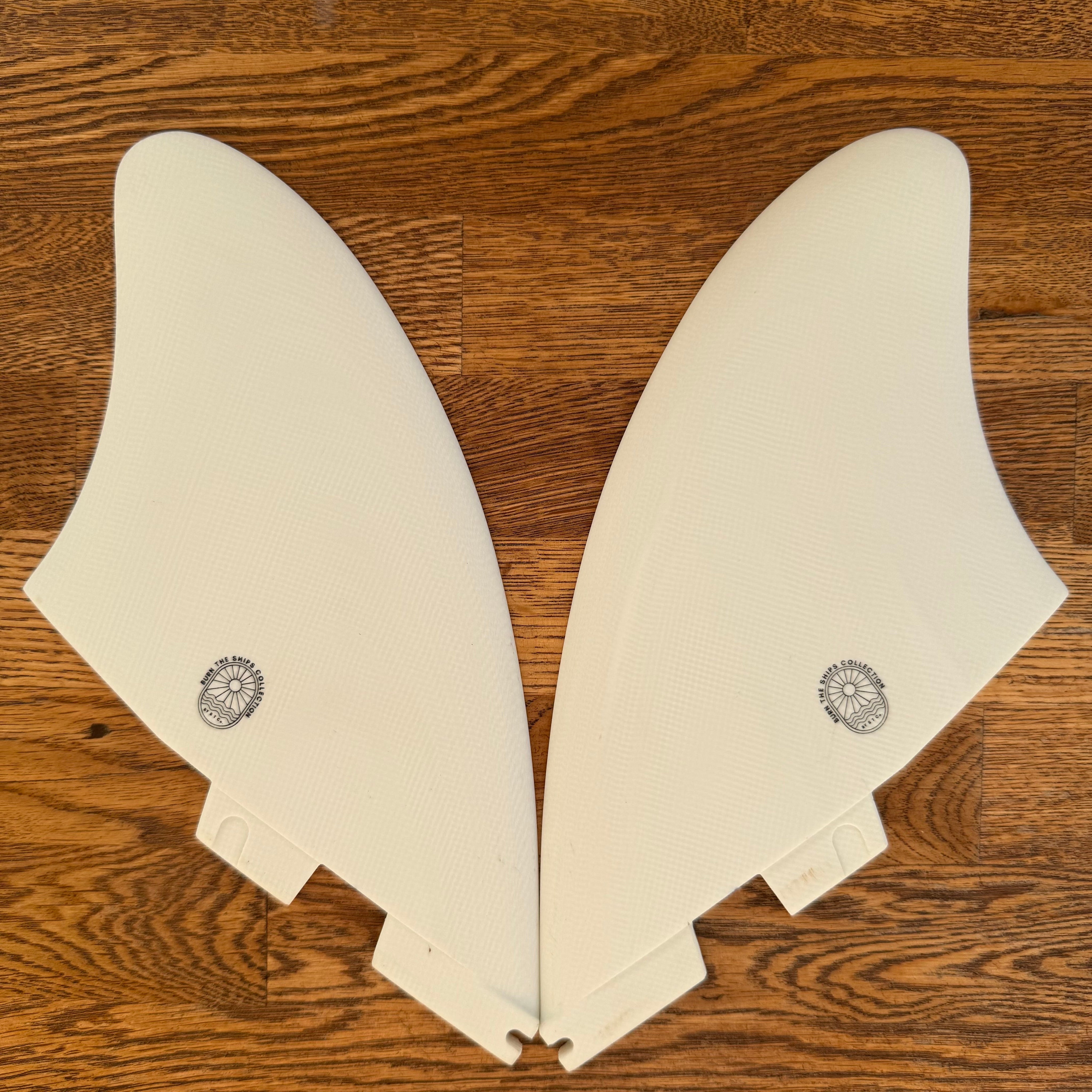 BTS Collection FCS2 Keel Fins – Dark Sea Glass or Volan White