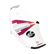 2027 Cabrinha Mantis wing for wing foiling featuring refined aerodynamic shaping, Teijin D2 canopy, rigid boom platform, and all-around performance.

