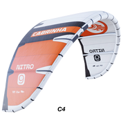 The 2025 Nitro Big Air kite, now in its third generation, featuring Pure Form Panels and Teijin D2 material for enhanced performance. Refined profiles improve canopy support during extreme tricks, while the new 7-point Apex bridle provides stability, feedback, and confidence for riders pushing their limits.