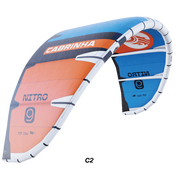 The 2025 Nitro Big Air kite, now in its third generation, featuring Pure Form Panels and Teijin D2 material for enhanced performance. Refined profiles improve canopy support during extreme tricks, while the new 7-point Apex bridle provides stability, feedback, and confidence for riders pushing their limits.