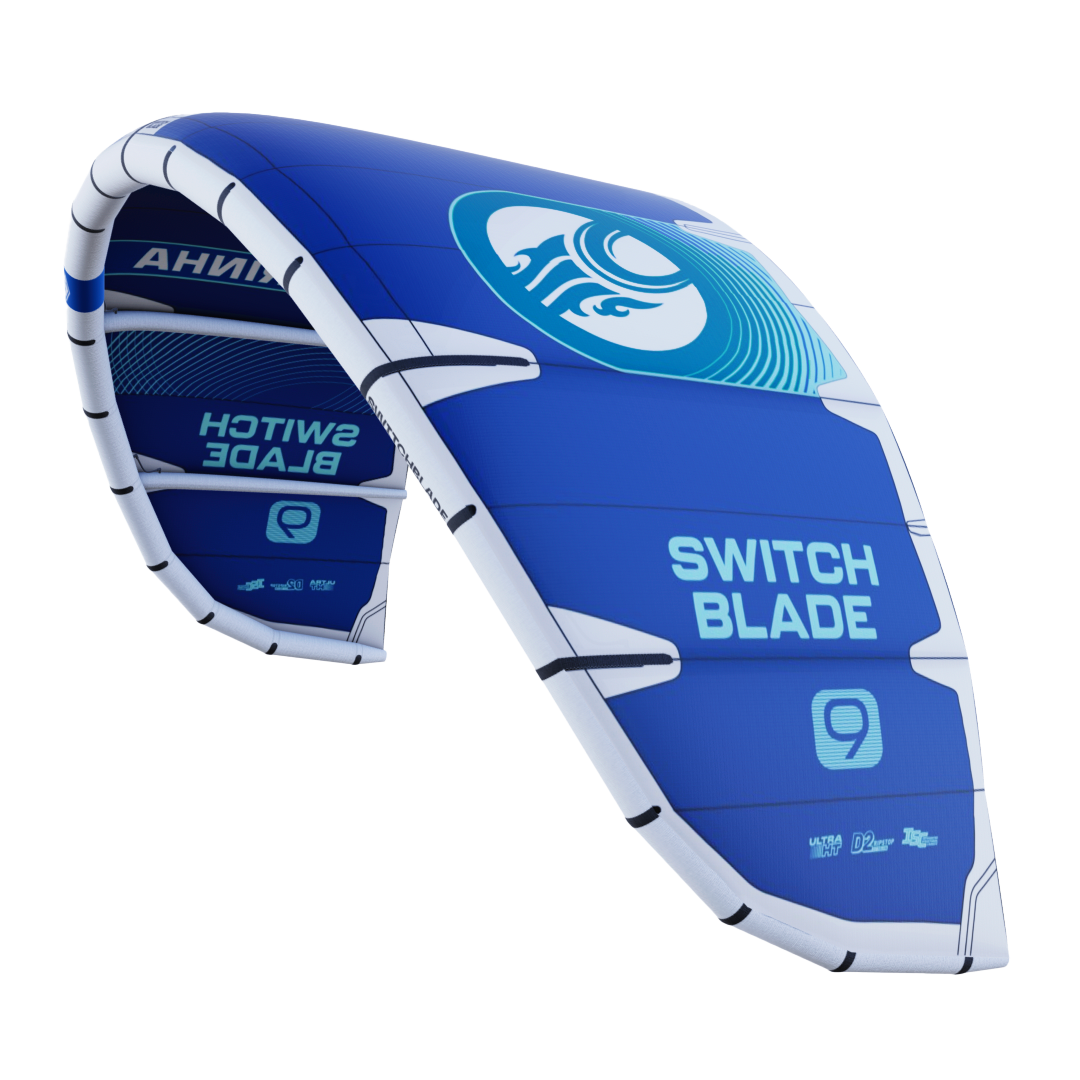 Cabrinha Switchblade 2026 kite with upgraded Airframe system, crafted for freeride and freestyle performance.