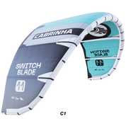 The 2025 Switchblade, a kite that has defined a generation, returns with its largest performance boost yet. With a new design enhanced by Apex materials, it combines the feel of a three-strut kite with the support and confidence of a five-strut kite. Featuring Ultra HT for improved response, the Switchblade is as predictable as ever, providing riders with the confidence to enjoy their session without worrying about the kite.