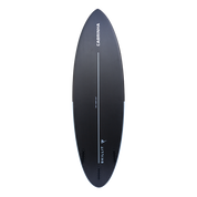 2026 Cabrinha Skillit kitesurf surfboard with DSV Double-in-Single Concave bottom, all-round shape for small to mid-size waves, includes RTM fins and EVA deck pad.