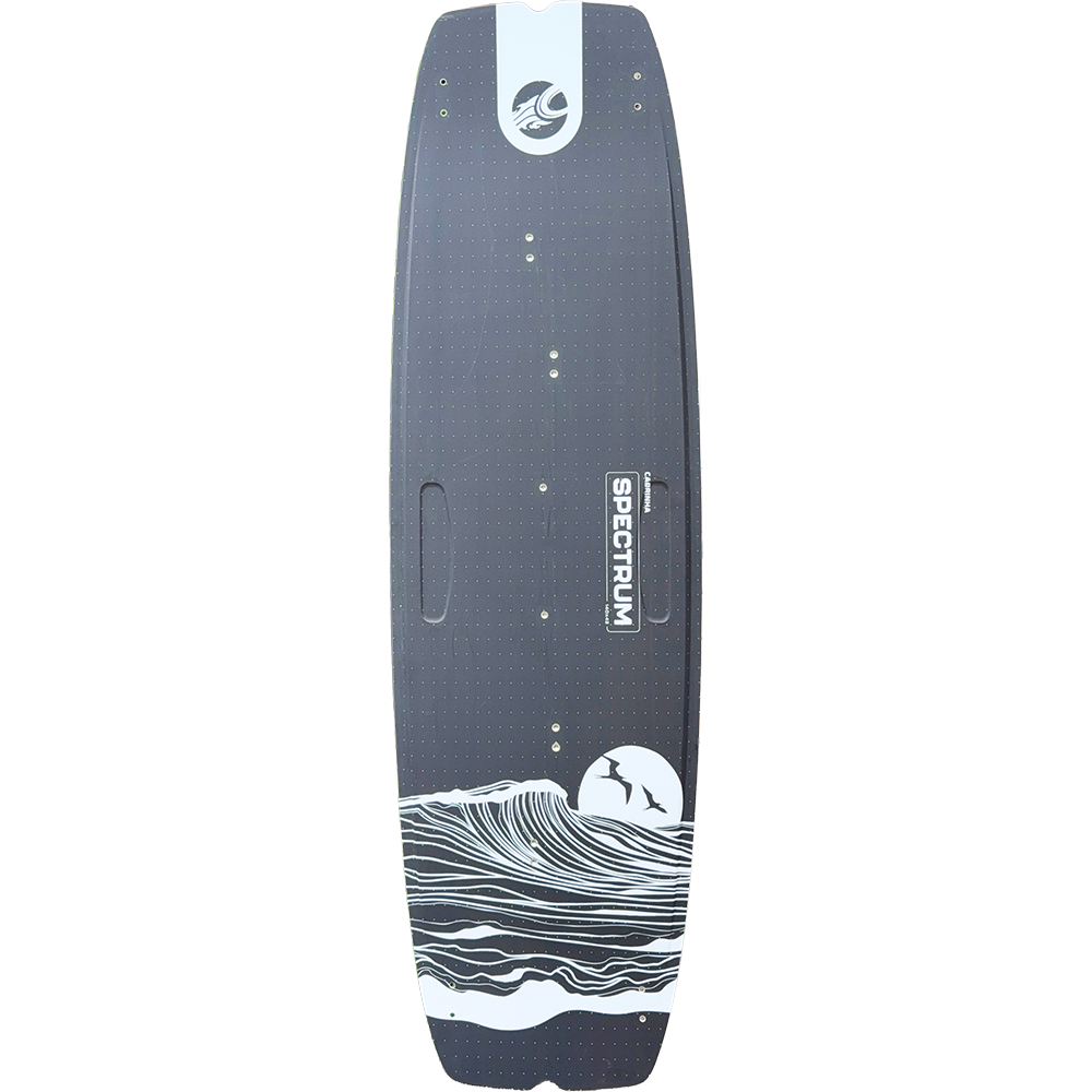 Cabrinha Spectrum twin tip board 2026 with durable construction and smooth, easy-to-ride design.