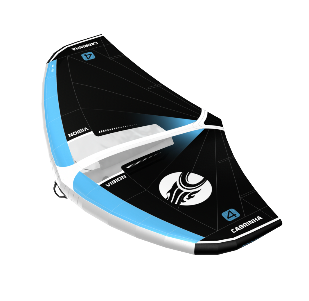 2026 Vision freestyle wing with compact aspect ratio and Handlebar boom