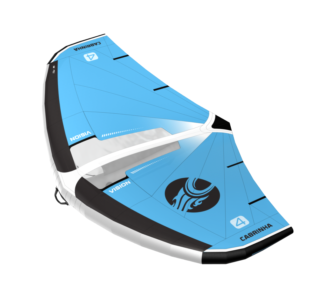 2026 Vision freestyle wing with compact aspect ratio and Handlebar boom