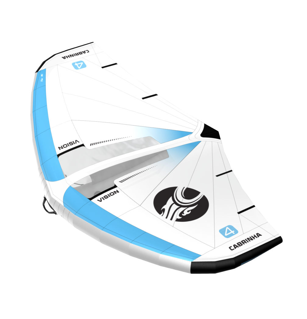 2026 Vision freestyle wing with compact aspect ratio and Handlebar boom