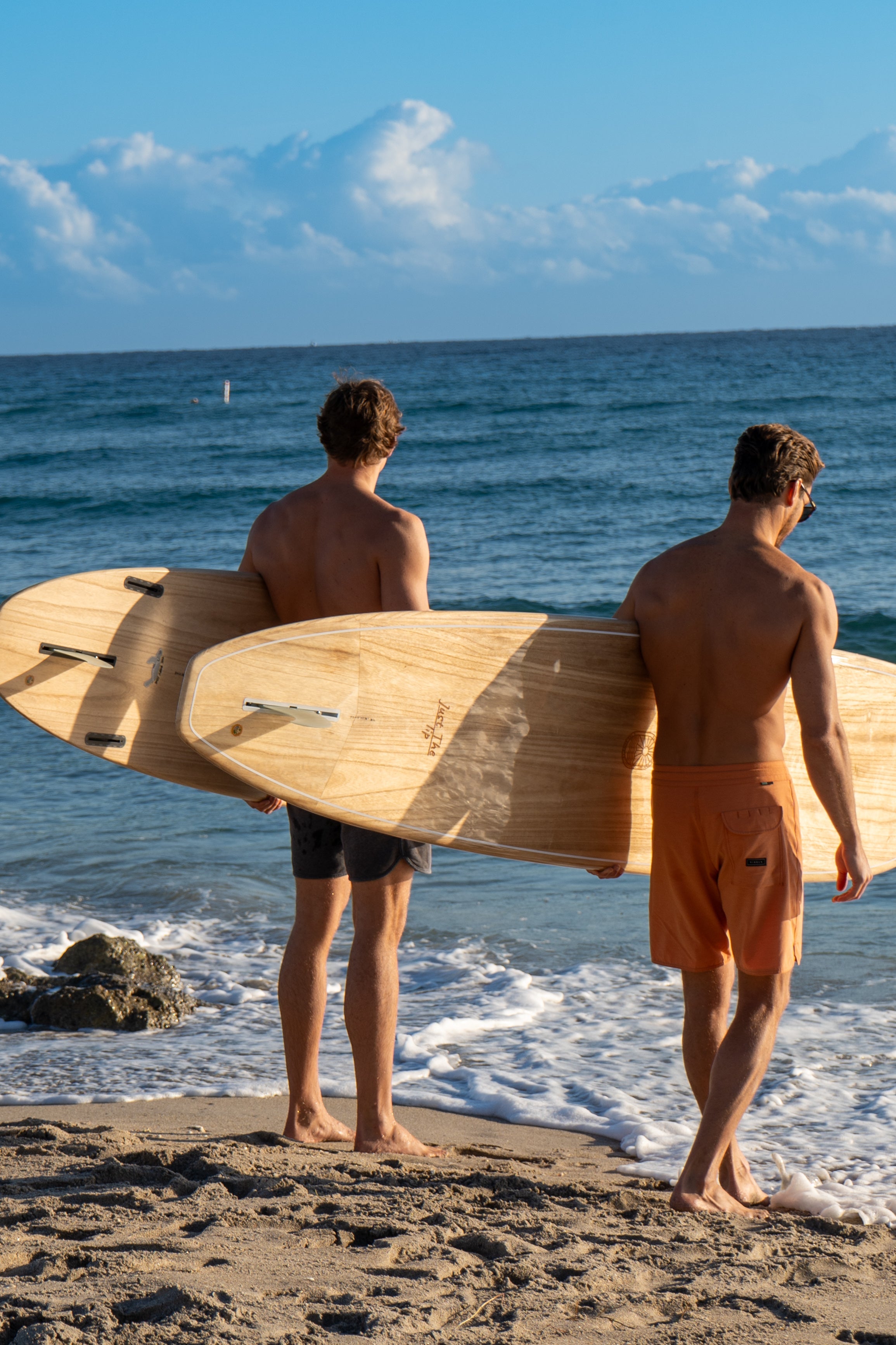8'6 - 9'6 Just The Tip Longboard - Paulownia Gloss