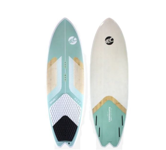 Cutlass Surf Pro board for slashing turns and strapless airs, perfect for a lively and fun ride on the waves