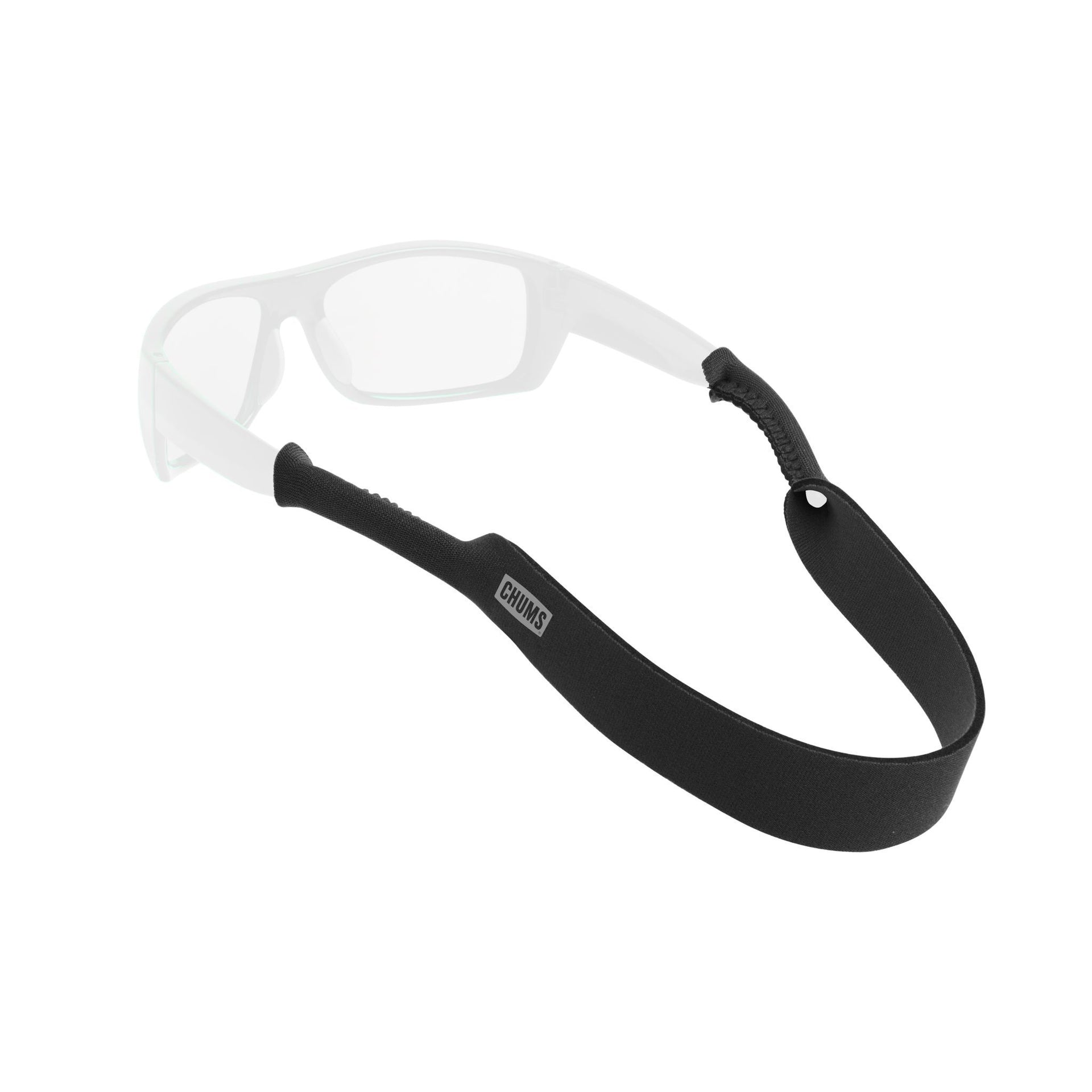 Chums Neoprene Classic eyewear retainer for water sports, lock-stitched ends, fits most frames, secure fit for active lifestyles