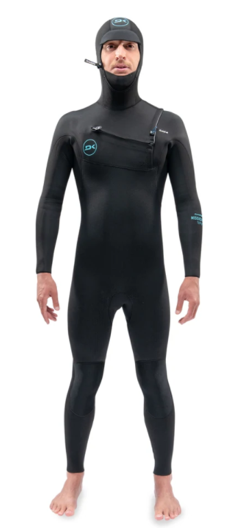 Amazon.com: Dakine Men's Cyclone 3/2mm Zip Free Full Wetsuit - Black/Black  - LT : Sports & Outdoors