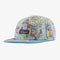 22321 Maclure Hat with adjustable front-billed design, organic cotton body, NetPlus® recycled fishing nets brim, classic five-panel style, and Fair Trade Certified™ sewn construction.