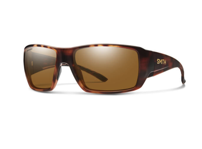 Smith Guides Choice XL Sunglasses Polarized for Fishing, ChromaPop Lenses, Extra-Large Fit, Megol Pads, Spring Hinges, Leash Included