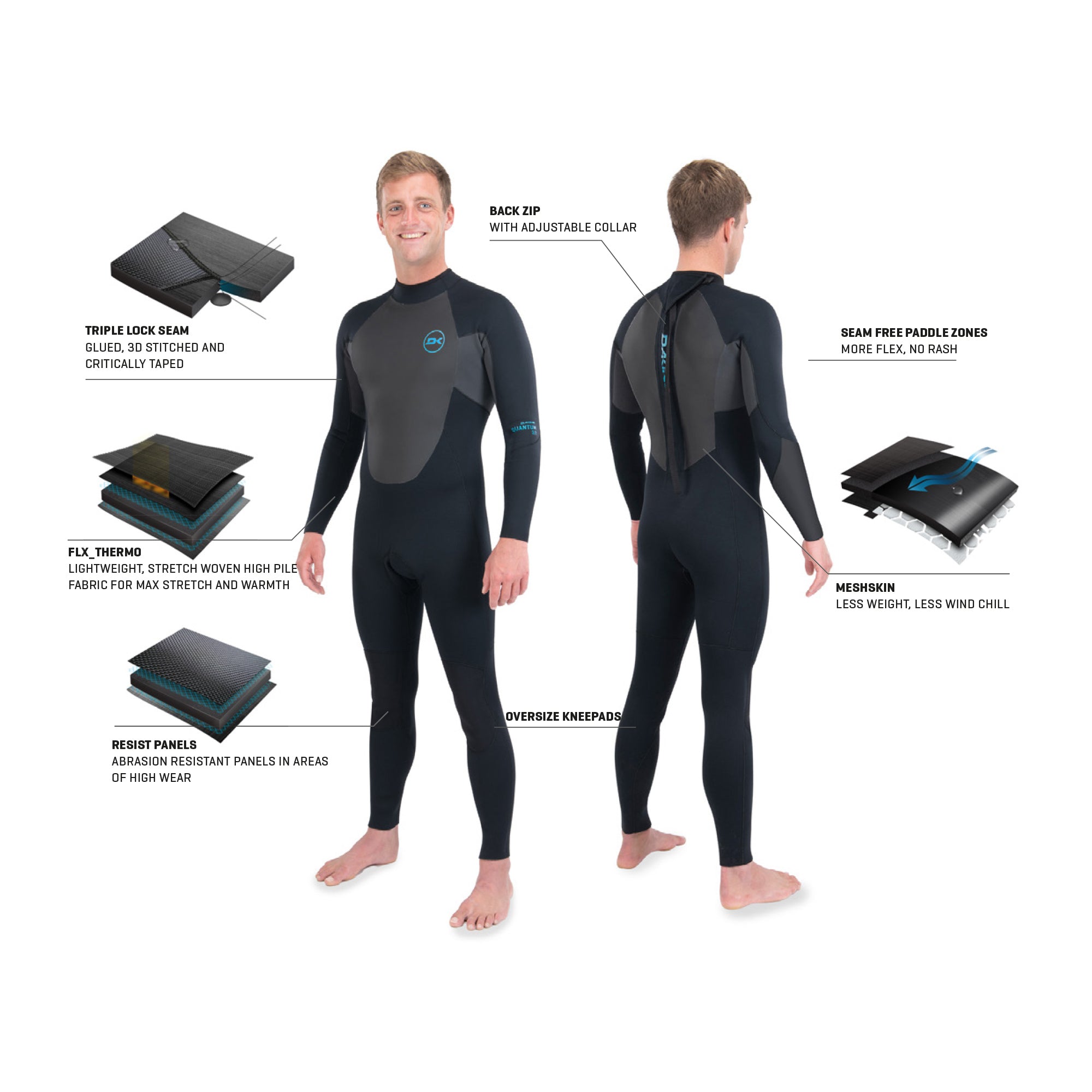 新規購入 Dakine Wetsuits – Adventure Sports USA サーフィン・ボディボード
