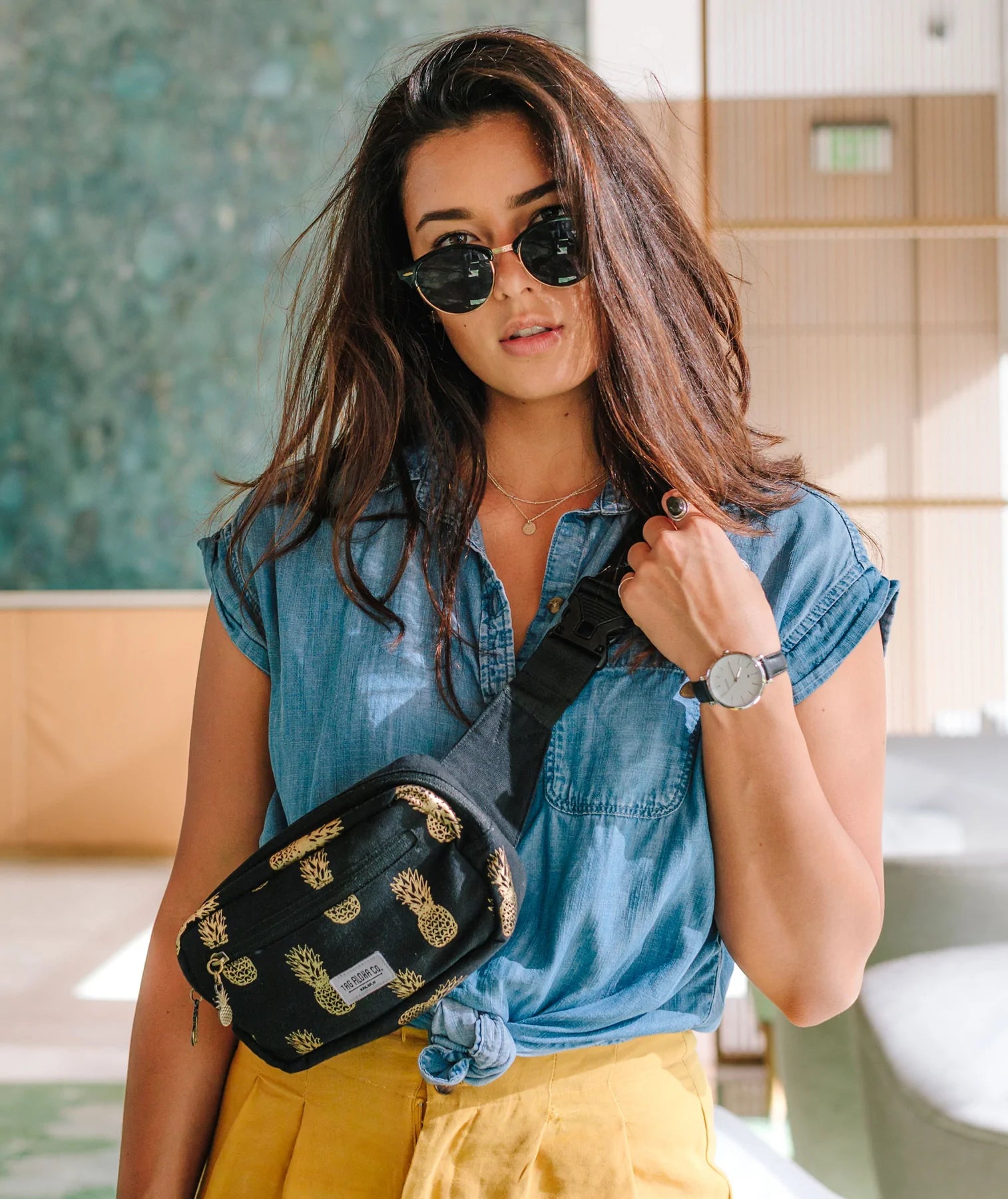 tag aloha beach bum bag